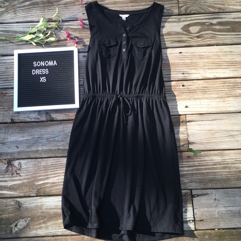 SONOMA BLACK DRESS